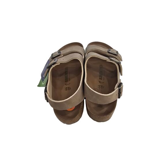 Birkenstock Arizona Taupe Sandals Mens Size 11 Soft Footbed Comfort Slides main image 4